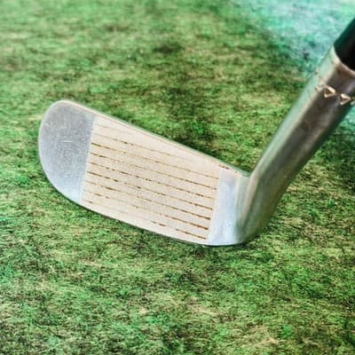 Vintage MacGregor Run-Up Chipper Mens RH Silver Steel Shaft USA Single Golf Club - Thumbnail 2