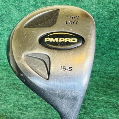 PM PRO 10° Loft Driver Mens RH 15-5 Stainless Silver Single Club Golf USA - Image 1