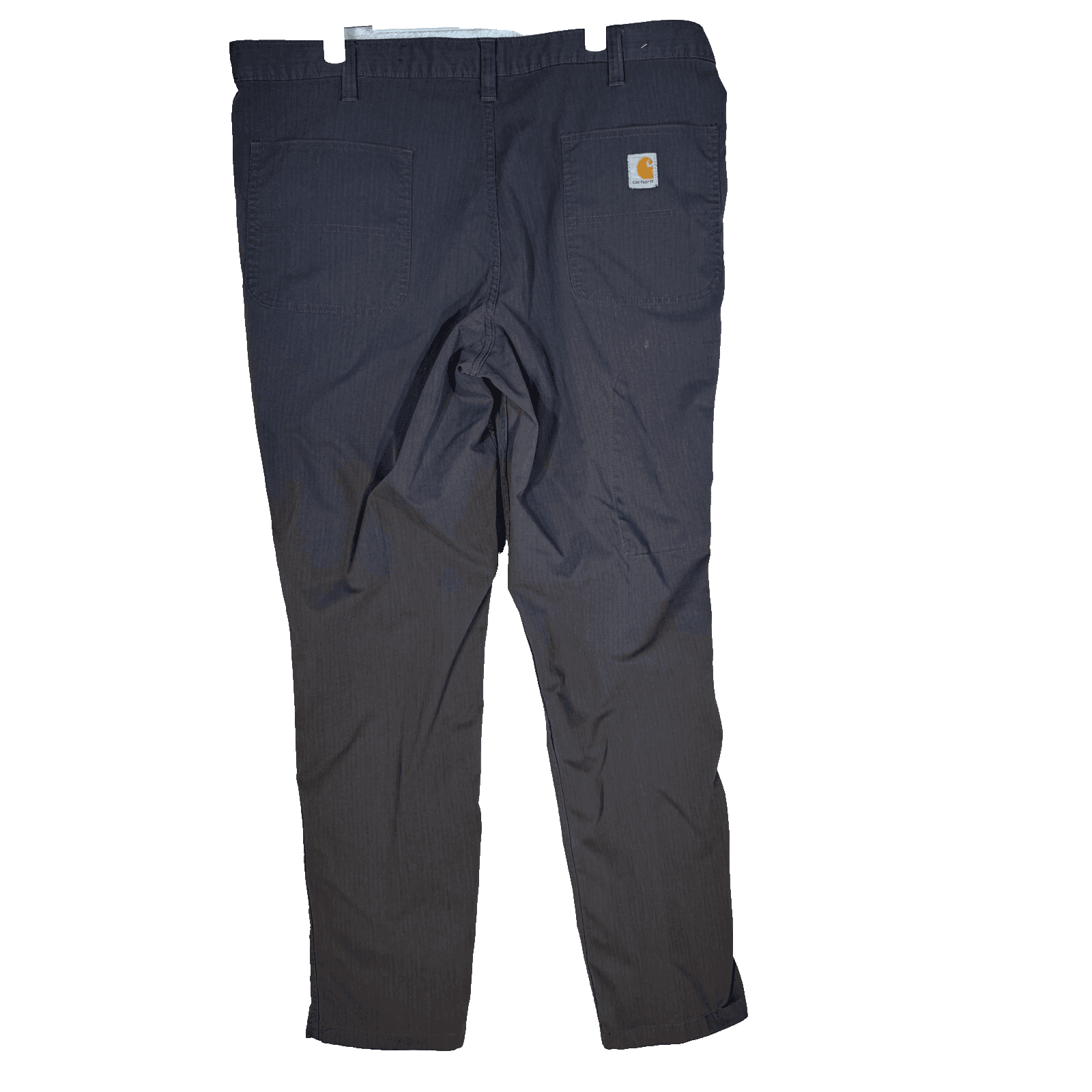 Carhartt 74533-33 Mens 38x32 Gray Ripstop Relaxed Fit Carpenter Pants - Thumbnail 2