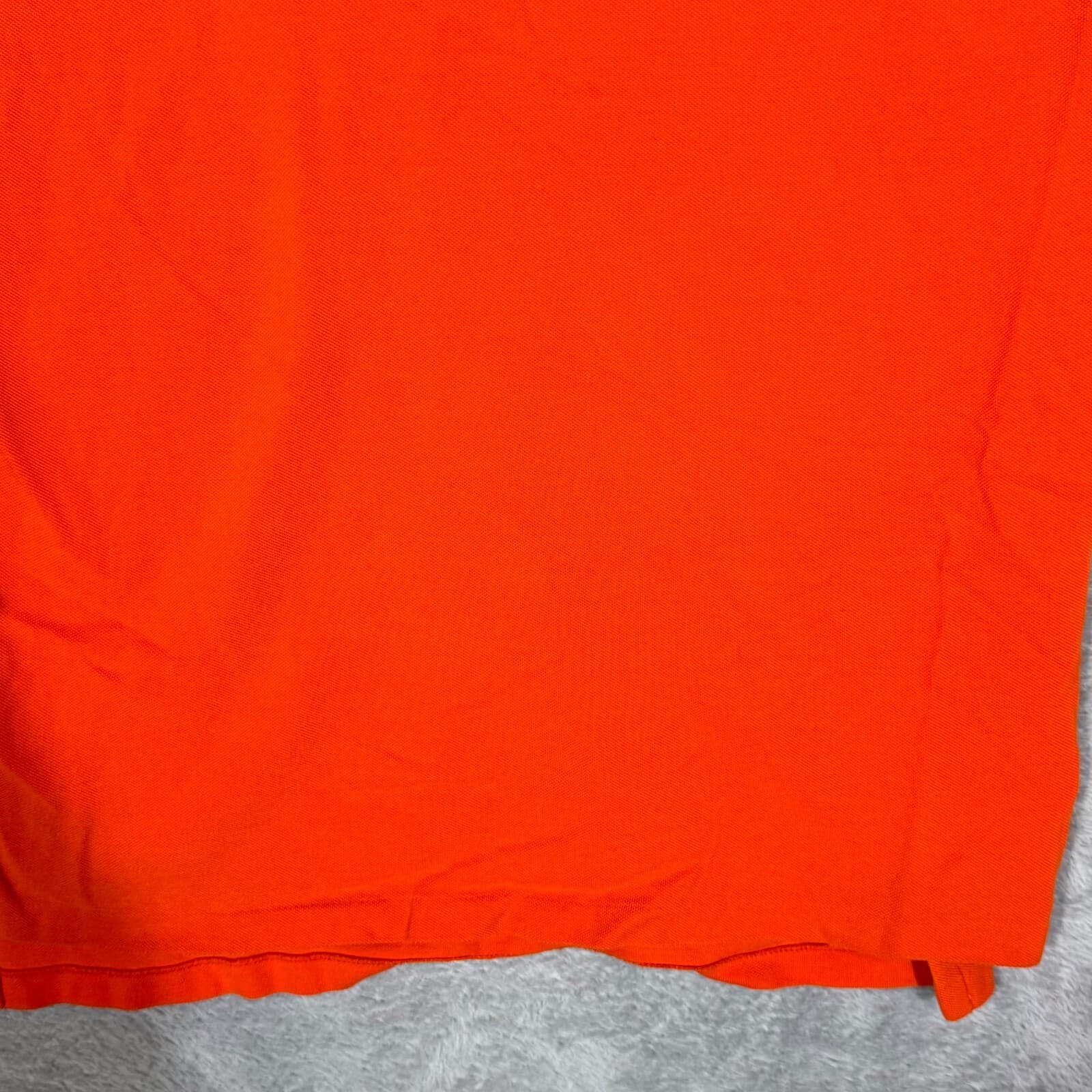 Polo Ralph Lauren Boys Polo Shirt 2XL Orange 100% Cotton Pony Custom Fit - Thumbnail 6