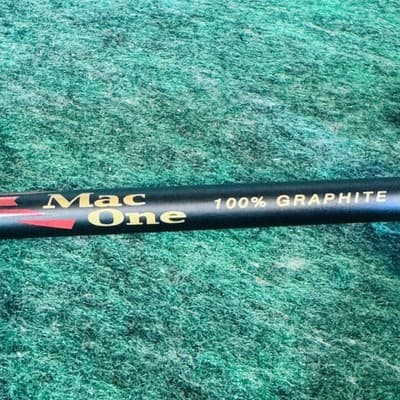 MacGregor Mac One OVERSIZE 6 Iron Mens RH 37.5 In Reg Graphite Black Golf Club - Thumbnail 8