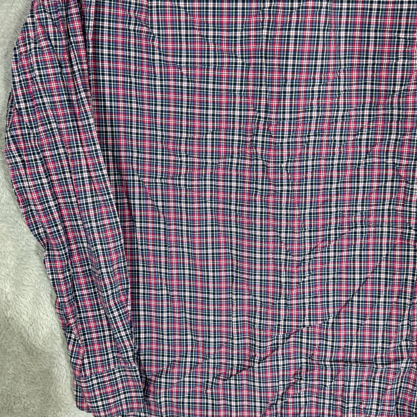 Polo Ralph Lauren Men’s Shirt Large Multi Plaid Slim 100% Cotton Stretch - Thumbnail 11