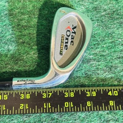 MacGregor Mac One OVERSIZE 6 Iron Mens RH 37.5 In Reg Graphite Black Golf Club - Thumbnail 5