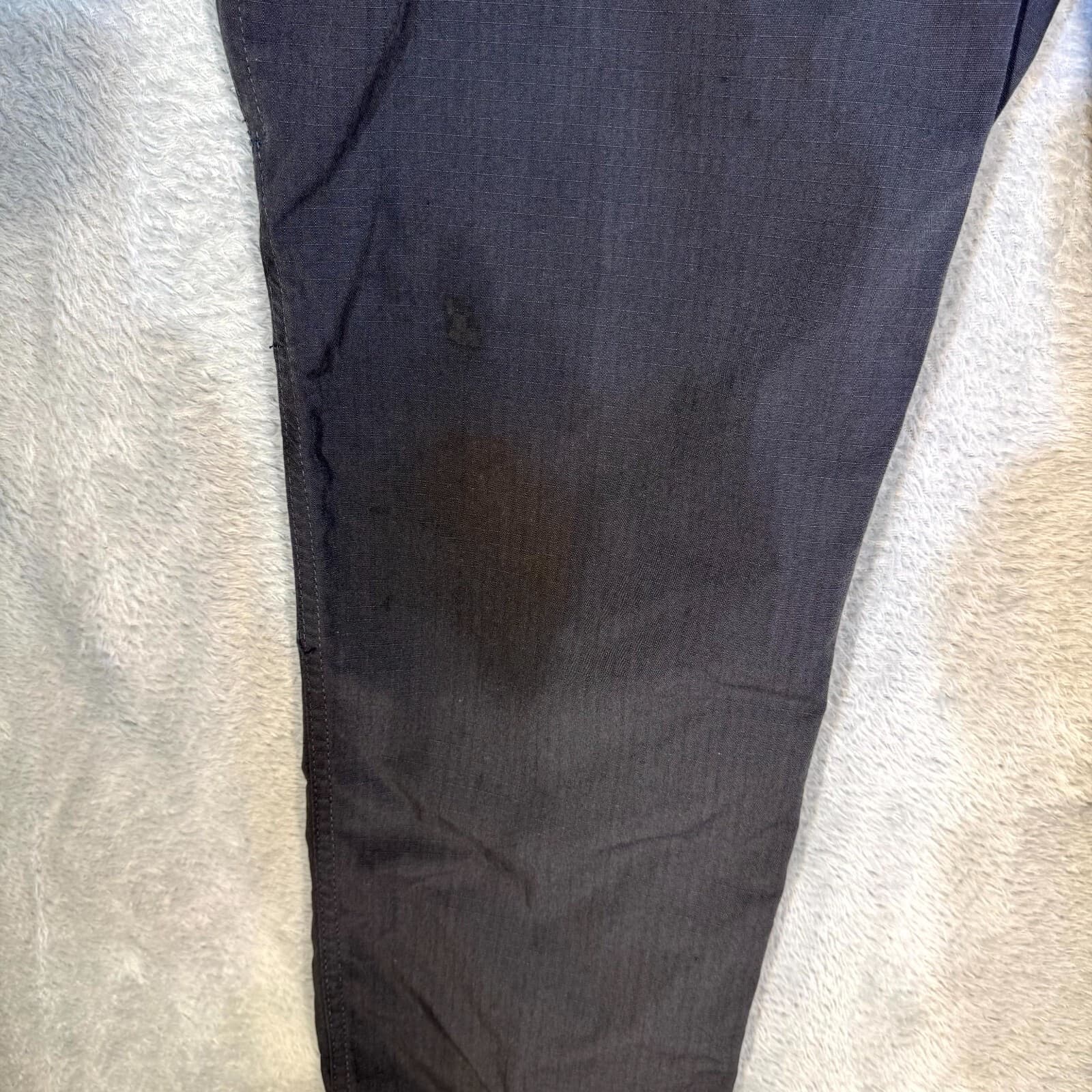 Carhartt 74533-33 Pants Mens 38x32 Gray Ripstop Relaxed Fit Workwear - Thumbnail 3