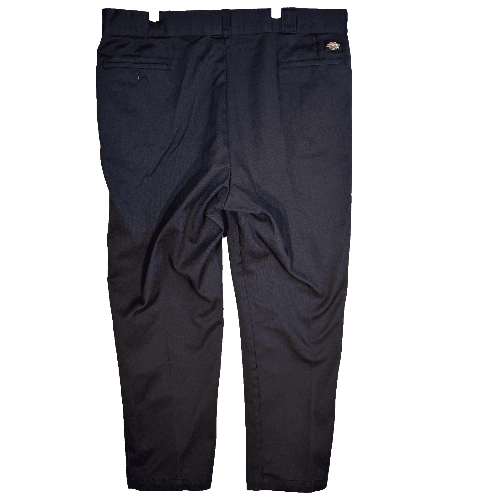 Dickies Mens Work Pants 42x31 Black Flat Front Slash Pocket Classic Fit - Thumbnail 2