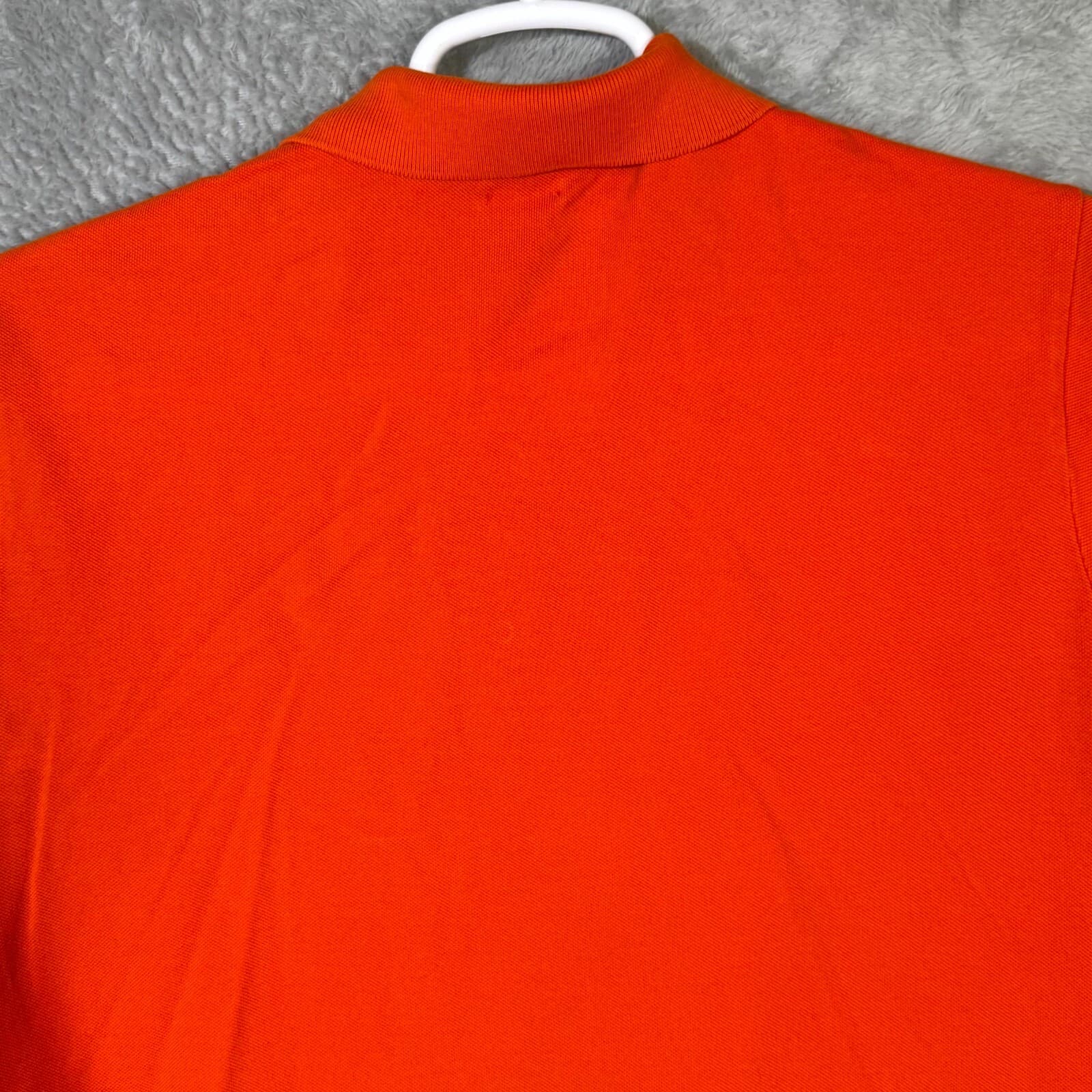 Polo Ralph Lauren Boys Polo Shirt 2XL Orange 100% Cotton Pony Custom Fit - Thumbnail 11