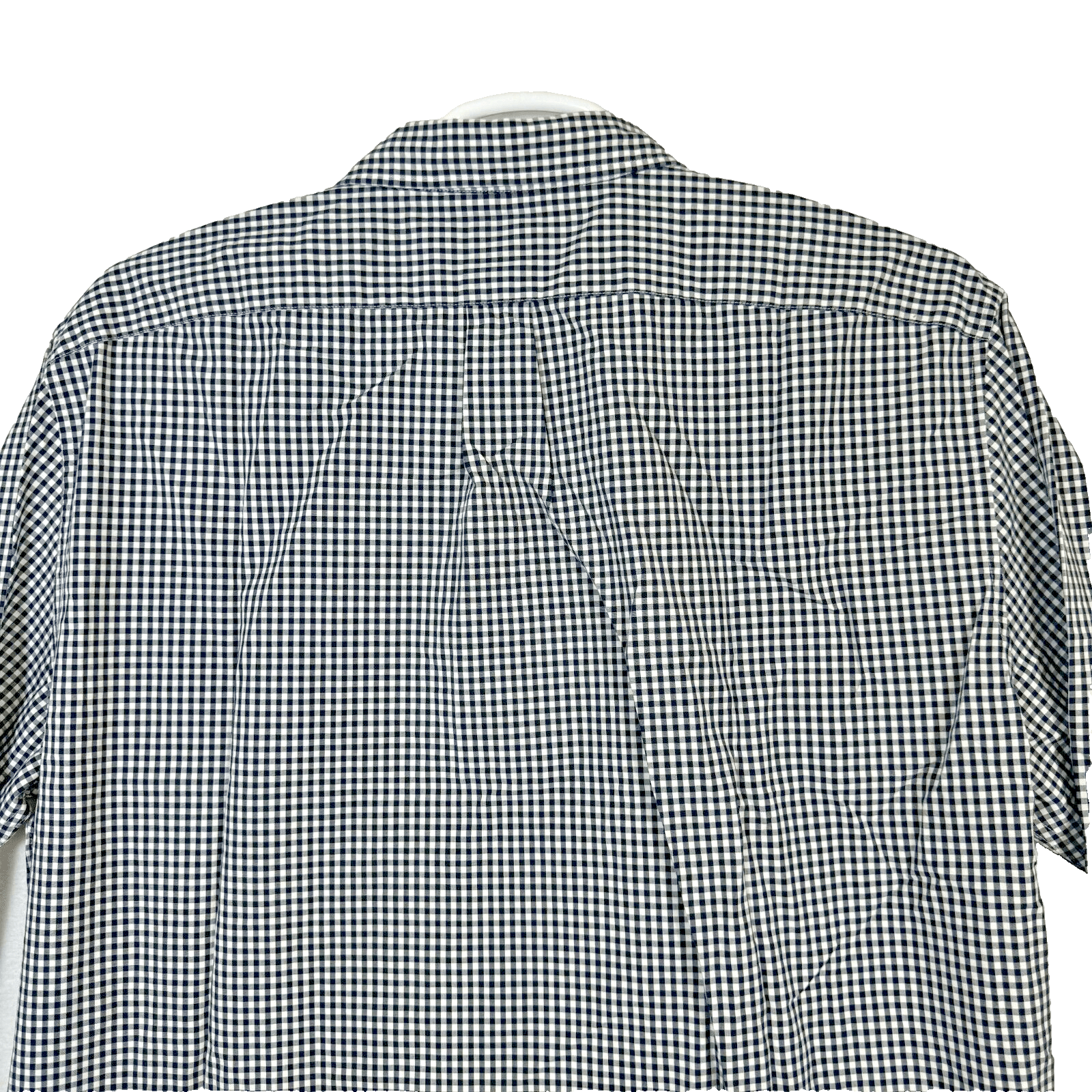 J.Crew Men's 2XL Slim Fit White Black Check 2‑Ply Cotton Button‑Down Shirt M164 - Thumbnail 12