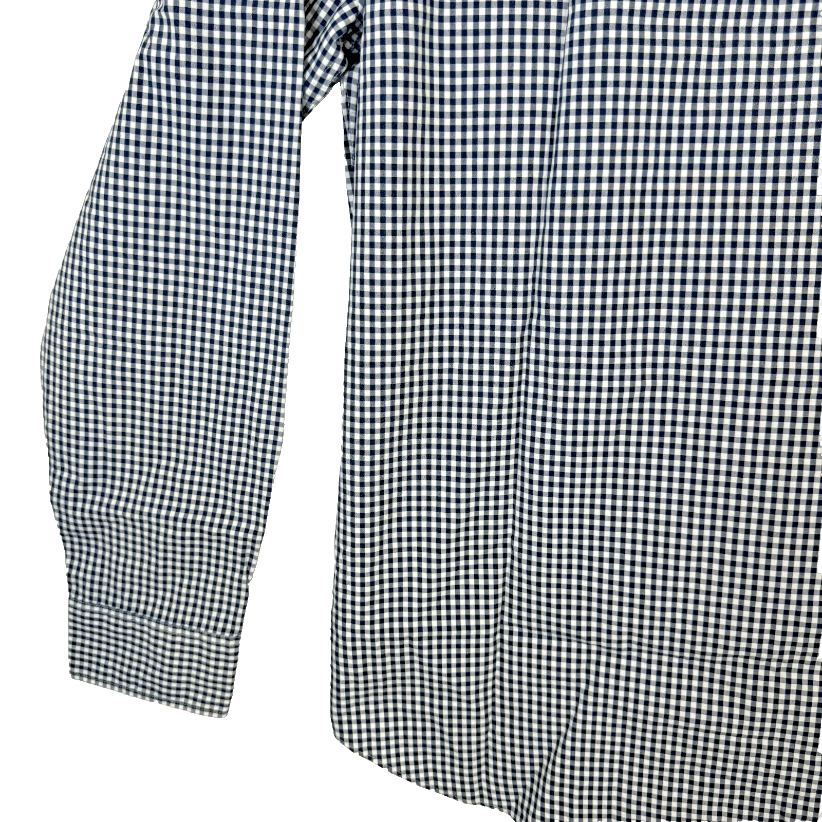 J.Crew Men's 2XL Slim Fit White Black Check 2‑Ply Cotton Button‑Down Shirt M164 - Thumbnail 11