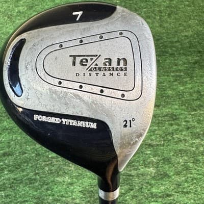 Texan Classics Distance 7 Wood 21° RH Regular Flex Graphite Fairway Club - Image 1