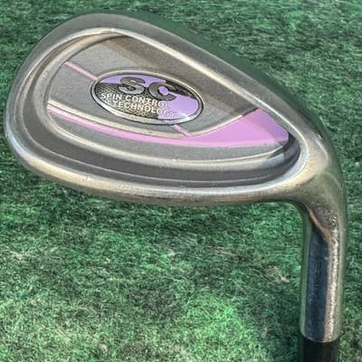 Adams Golf SC Spin Control Sand Wedge Womens RH Ladies Graphite Silver Club - Image 1