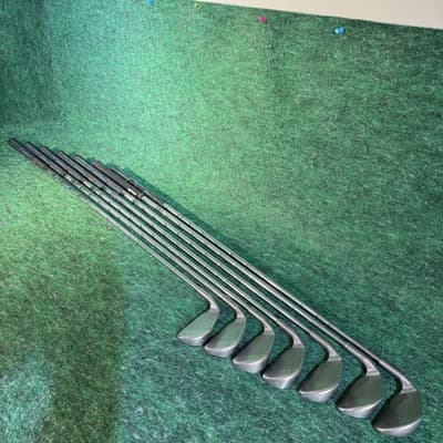 Vintage Ping Eye 2 Iron Set 3-9 Red Dot Steel Shaft Mens Right Golf Clubs USA - Thumbnail 3