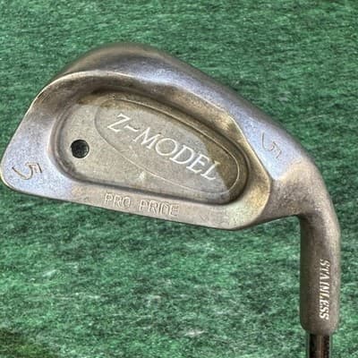 Pro Pride Z-Model Iron Set 4 5 7 9 10 Apollo AP46 Stiff Steel Made in England - Thumbnail 7