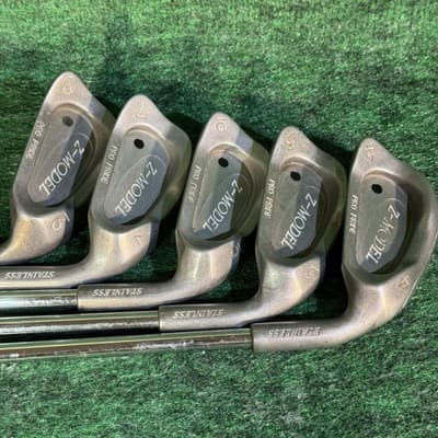 Pro Pride Z-Model Iron Set 4 5 7 9 10 Apollo AP46 Stiff Steel Made in England - Thumbnail 17