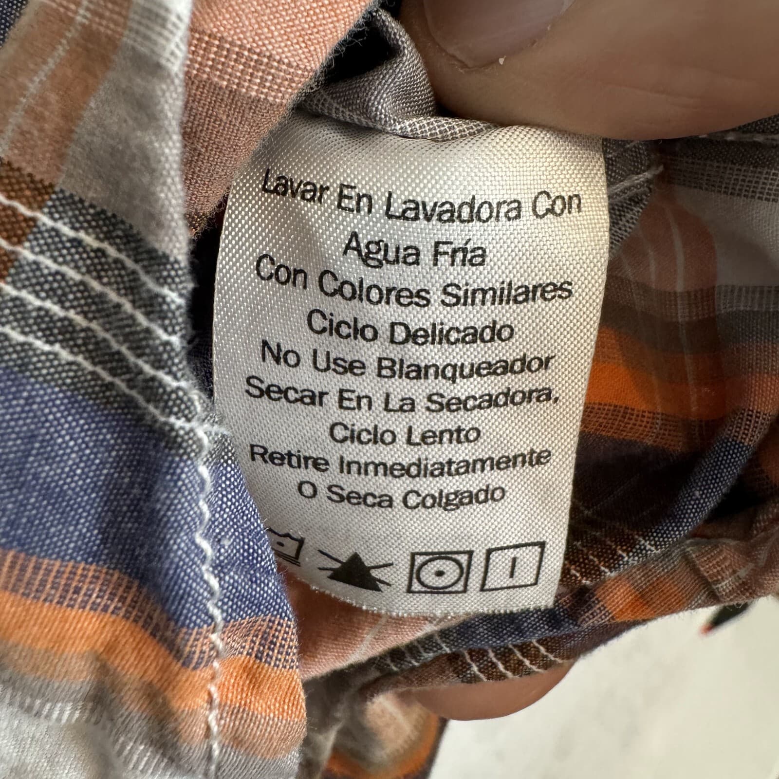 Dakota Grizzly Mens XL Multicolor Plaid Cotton Short Sleeve Button-Up Shirt M122 - Thumbnail 10