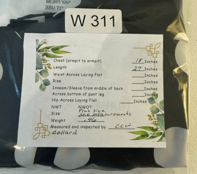 Blouse Top Women’s 36″ Chest Black & White Polka Dot Cap Sleeve Collared W311 - Thumbnail 5