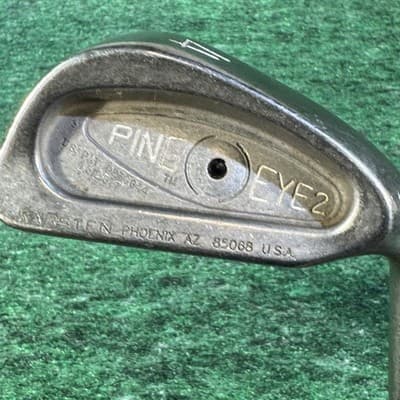 Ping Eye 2 Iron Set 3-8 W RH Karsten USA Steel Shafts Vintage - Thumbnail 24