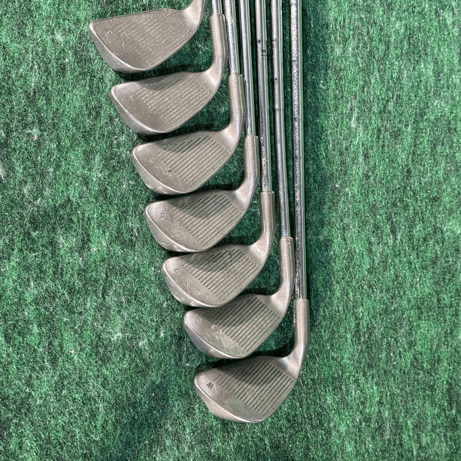 Ping Eye 2 Iron Set 3-8 W RH Karsten USA Steel Shafts Vintage - Thumbnail 2