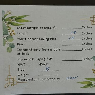 Banana Republic Mini Skirt Women’s 8 Black Cotton Blend Back Zipper A‑Line W 170 - Thumbnail 8