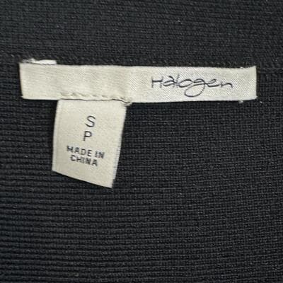 Halogen Women’s Black A-Line Mini Skirt Size SP Petite, Elastic Waistband W220 - Thumbnail 4