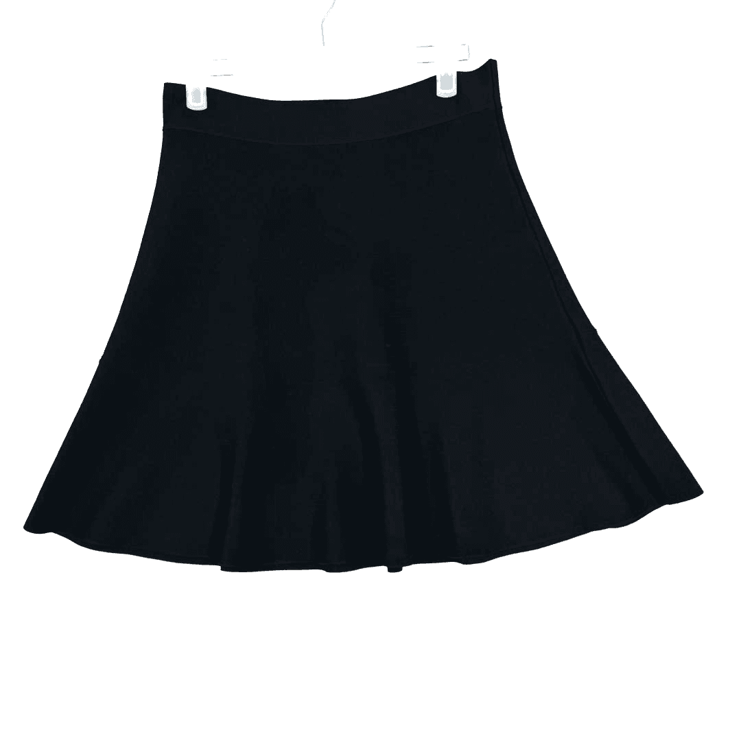 Halogen Women’s Black A-Line Mini Skirt Size SP Petite, Elastic Waistband W220 - Image 1