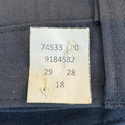 Carhartt Ripstop Cargo 2 Pair Pants Mens 29x28 Relaxed Fit Workwear Zip Pocket - Thumbnail 9