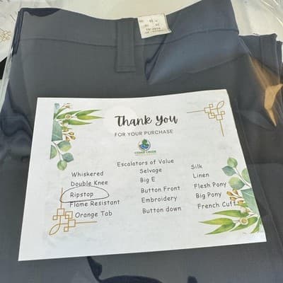 Carhartt Ripstop Cargo 2 Pair Pants Mens 29x28 Relaxed Fit Workwear Zip Pocket - Thumbnail 20