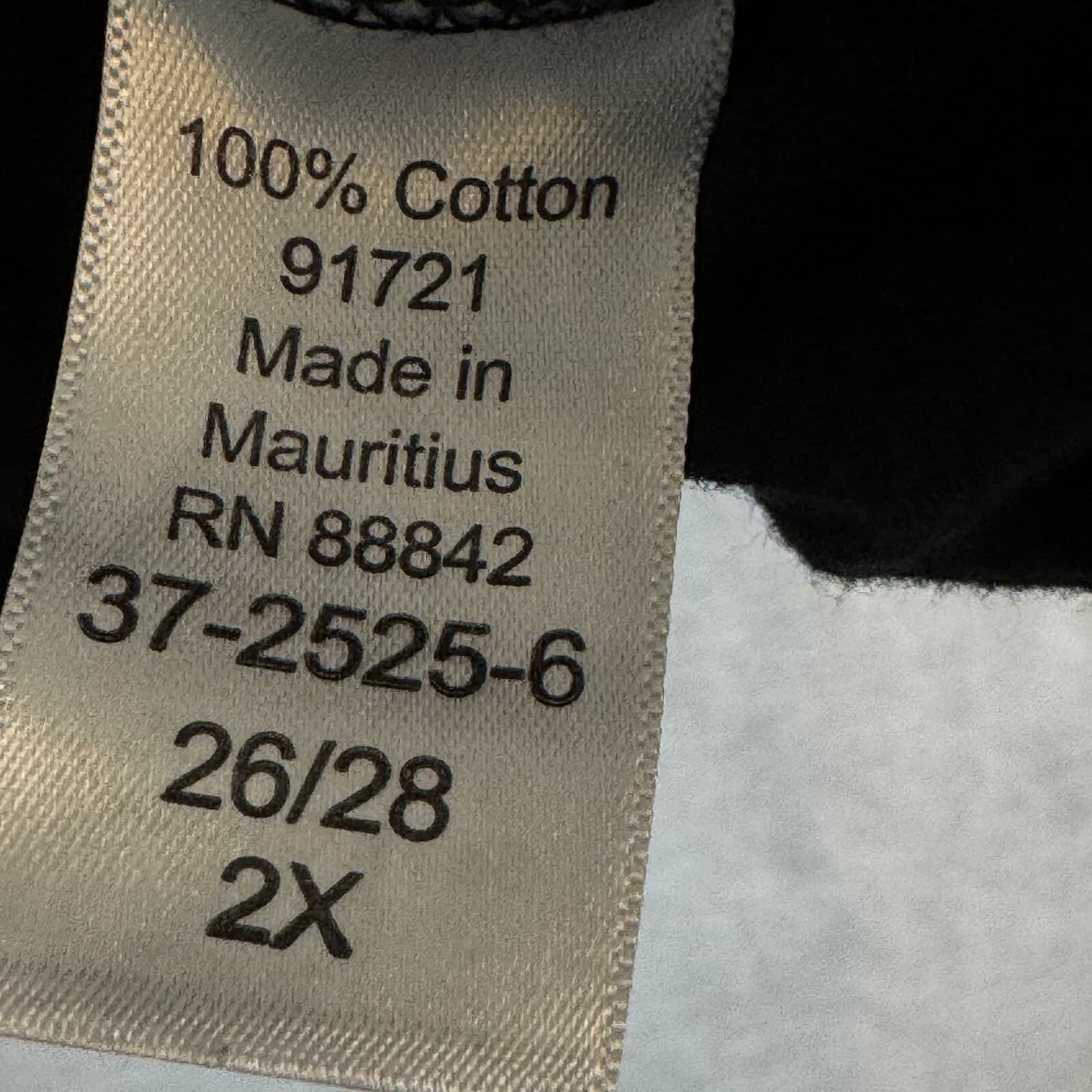 Woman Within Women’s 2X Black Graphic T-Shirt 100% Cotton, Short Sleeve W316 - Thumbnail 5