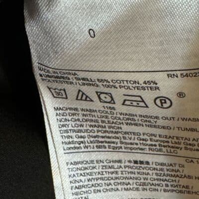 Rachel Roy Skirt Women’s Size 12 Black & White Floral Cotton-Blend Slit W252 - Thumbnail 6