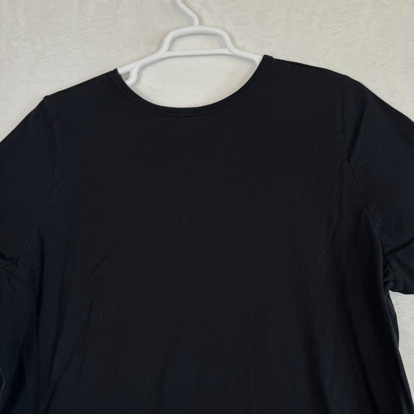 Woman Within Women’s 2X Black Graphic T-Shirt 100% Cotton, Short Sleeve W316 - Thumbnail 7