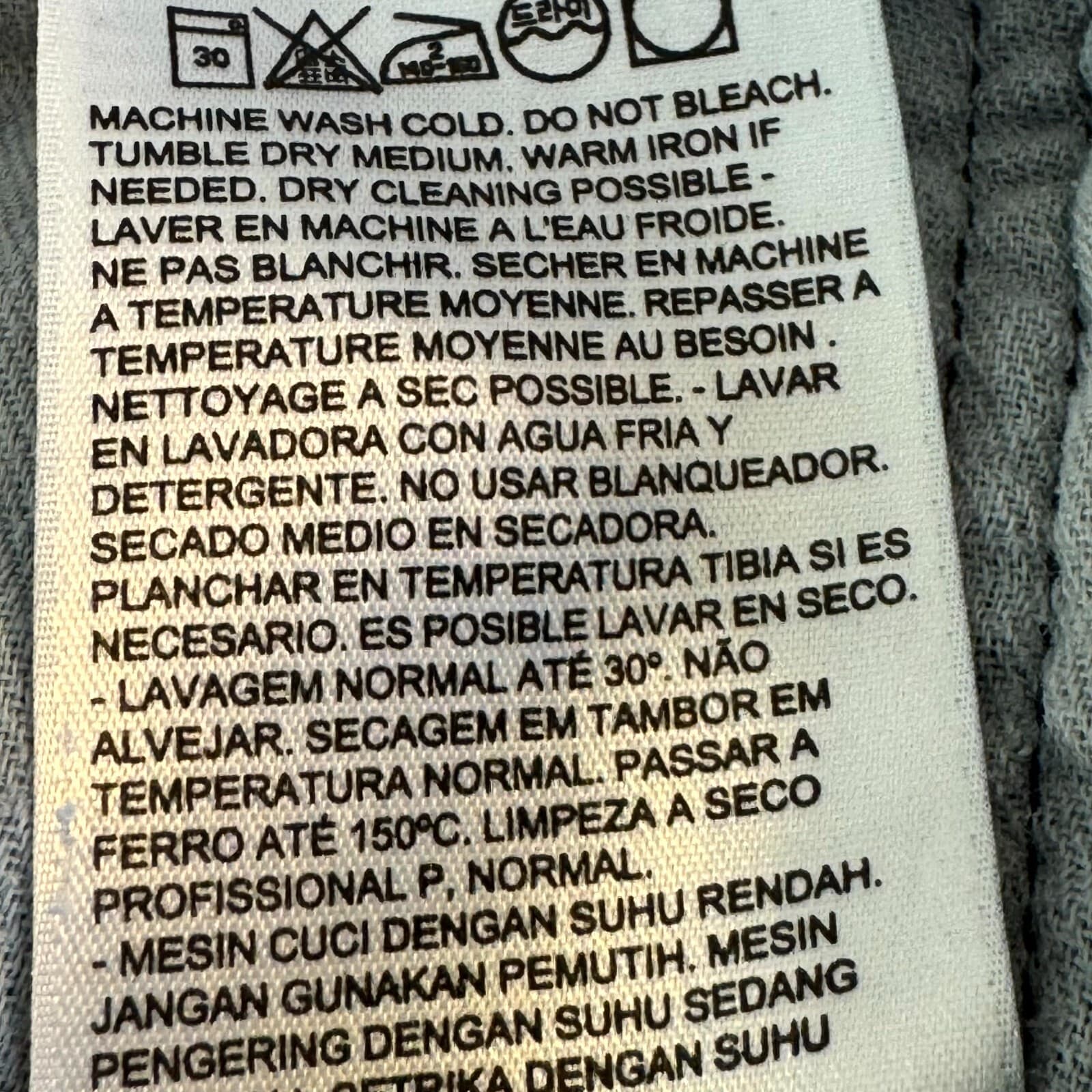 Levi's 559 Men's Jeans 40X30 Gray Denim Stretch 5-Pockets Straight Leg Zip Fly - Thumbnail 7