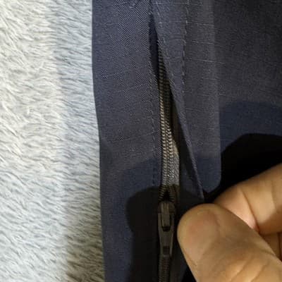 Carhartt 2 Pair Pants Mens 29x28 Navy Ripstop Relaxed Fit Cargo Work Zip Pocket - Thumbnail 5