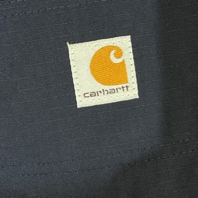 Carhartt 2 Pair Pants Mens 29x28 Navy Ripstop Relaxed Fit Cargo Work Zip Pocket - Thumbnail 6
