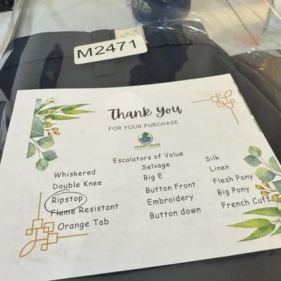 Carhartt 2 Pair Pants Mens 29x28 Navy Ripstop Relaxed Fit Cargo Work Zip Pocket - Thumbnail 9