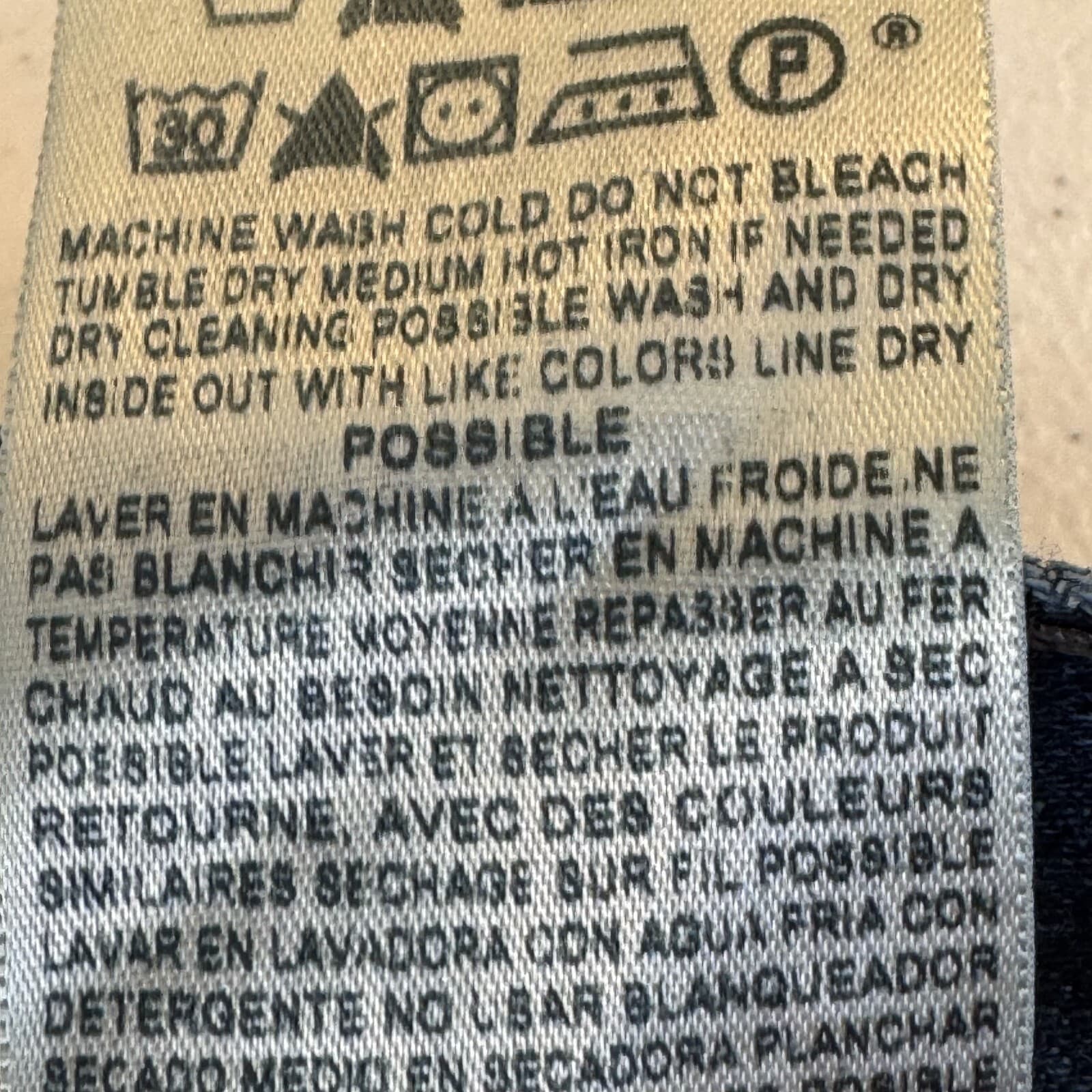 Levi's 527 Men's Jeans 40 X 32 Blue Denim Mid-Rise Boot Cut Leg Zip Fly - Thumbnail 6