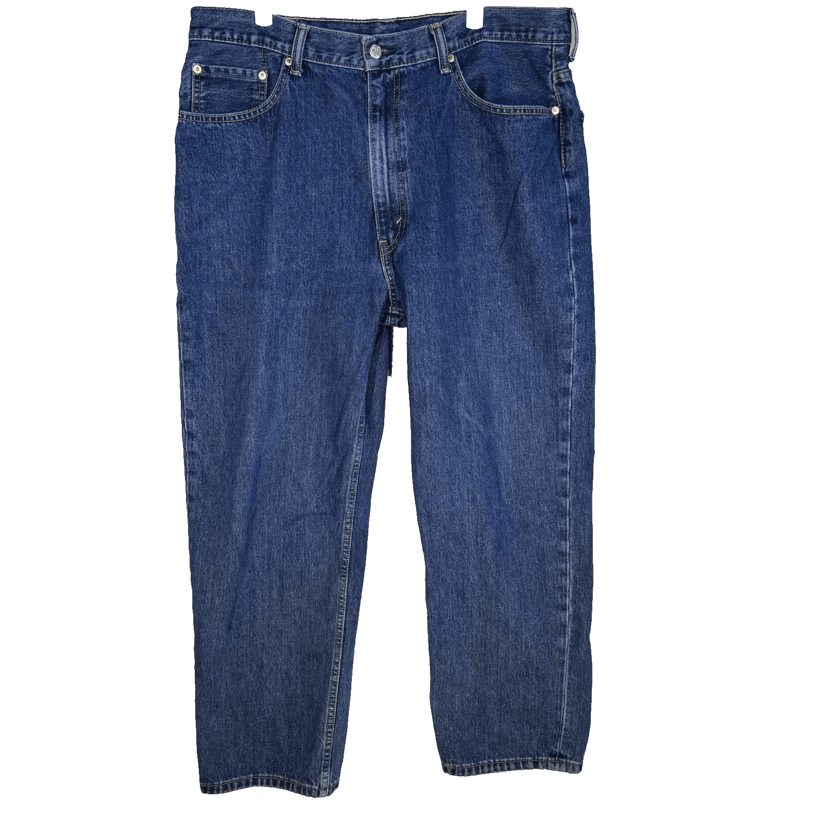 Levi's 550 Men Jeans 4 X30 Blue Denim Relaxed Fit High-Rise Straight Leg Zip Fly - Image 1