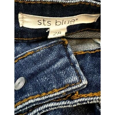 STS Blue Shorts Women’s 28 Distressed Denim Frayed Hem Jean Cutoff W 51 - Thumbnail 7