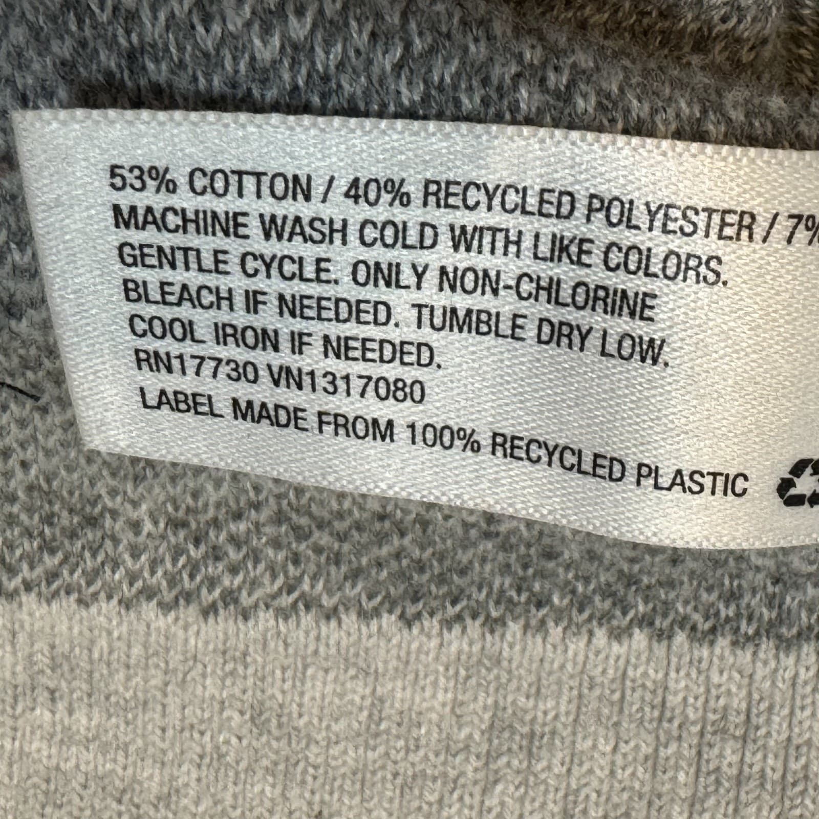 Ava & Viv Sweater Women’s Plus Gray Zebra Print Knit Crew Pullover Size XL W304 - Thumbnail 8