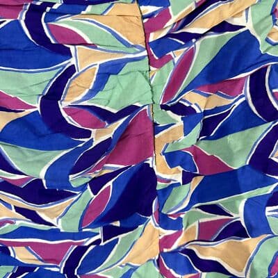 Zara Skirt Women’s M Multicolor Ruffled Mini Cotton Blend Playful W 67 - Thumbnail 5