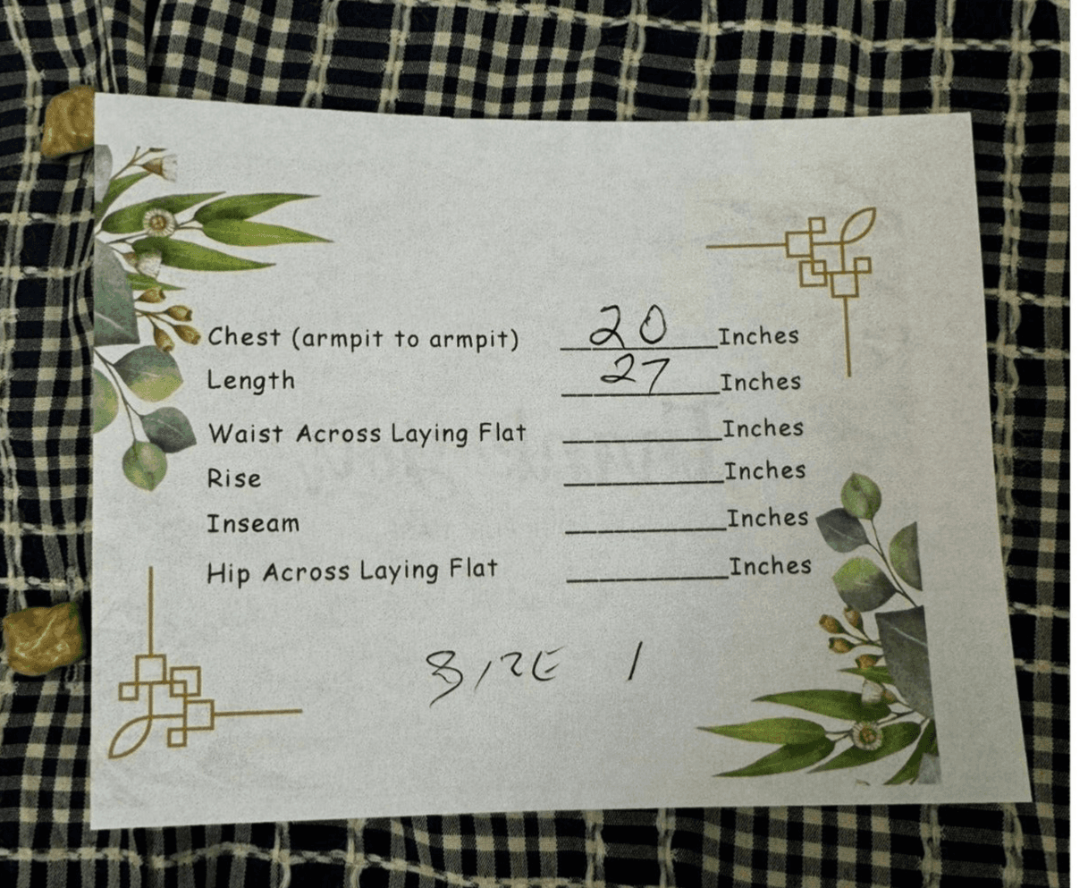 Corida Blouse Women's 1 Cream & Black Checkered Button-Front Long Sleeve Top W57 - Thumbnail 7