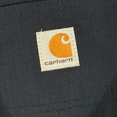 Carhartt 2 Pairs Pants Mens 29x28 Navy Relaxed Fit Ripstop Workwear Zip Pocket - Thumbnail 6