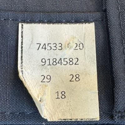 Carhartt 2 Pairs Pants Mens 29x28 Navy Relaxed Fit Ripstop Workwear Zip Pocket - Thumbnail 20