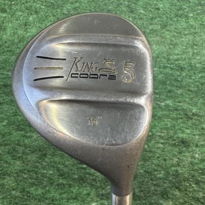 Vintage Cobra King Cobra 5 Wood 18° Mens Right Handed Steel Fairway Golf Club - Image 1