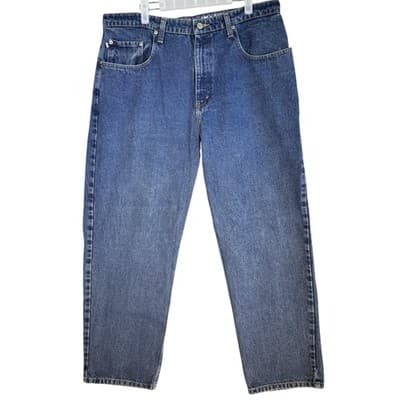 Vintage Polo Jeans Company Jeans Mens 36x30 Blue Denim Classic Straight RL 90s - Image 1