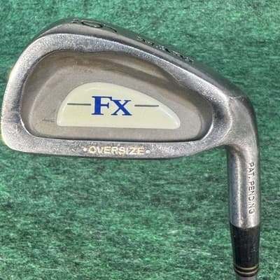 RAM FX Oversize 6 Iron Mens RH Graphite Shaft Silver Cavity Back Golf Club - Image 1