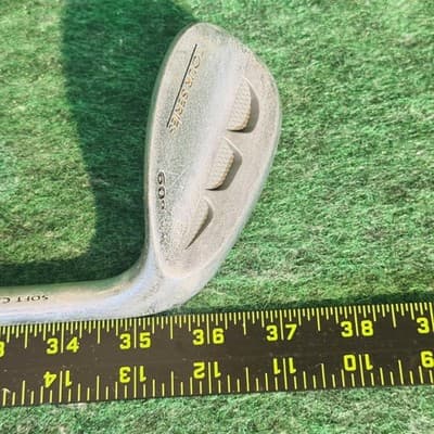 Tour Series 60° Wedge Mens RH Soft Cast Steel Shaft Silver Pro Velvet Grip - Thumbnail 5