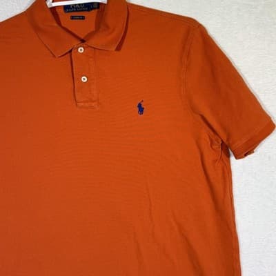 Polo Ralph Lauren Polo Shirt Mens Large Classic Fit Embroidered Pony Short - Thumbnail 6