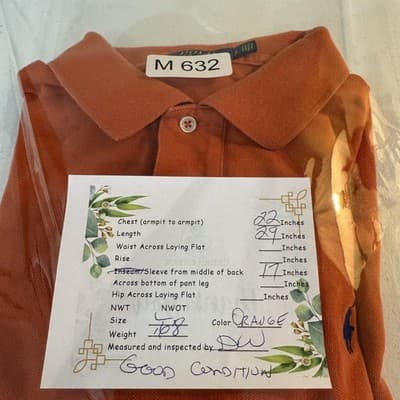 Polo Ralph Lauren Polo Shirt Mens Large Classic Fit Embroidered Pony Short - Thumbnail 16