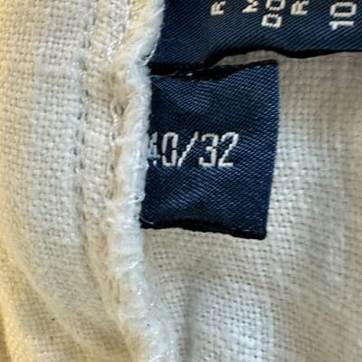 Polo Ralph Lauren Pants Mens 40x32 Linen Flat Front Casual Summer Lightweight - Thumbnail 6