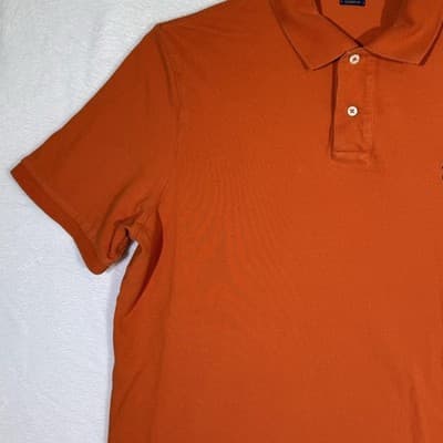 Polo Ralph Lauren Polo Shirt Mens Large Classic Fit Embroidered Pony Short - Thumbnail 4