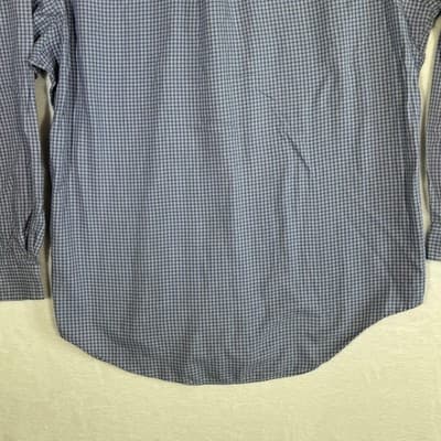 Ralph Lauren Shirt Mens 16 34/35 Yarmouth Button Down Long Sleeve Plaid - Thumbnail 9